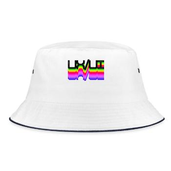 Code Developer Scripting Dev Geek Geek - Bucket Hat - white/navy - Front