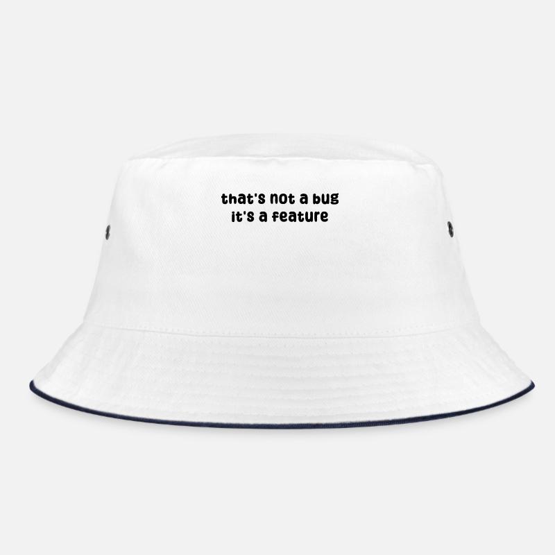 Developer Geek Bugs Code Informatik Statement Bucket Hat