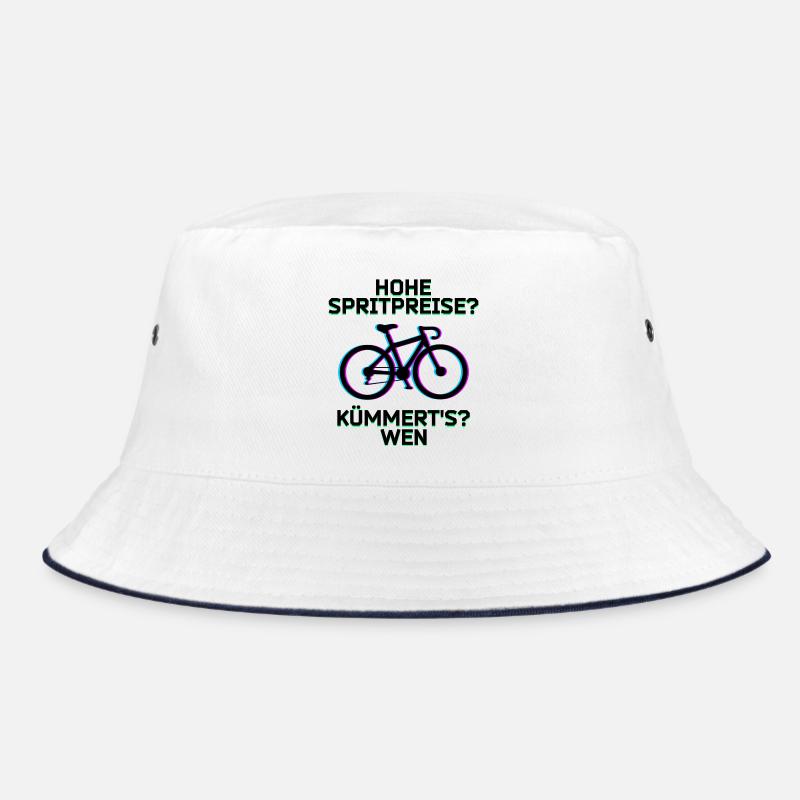 Refueling Bicycle Energy Statement Energy Storage Bucket Hat