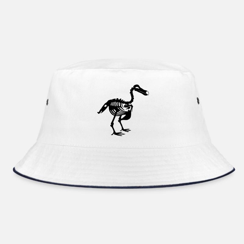 Dodo - Bucket Hat - white/navy