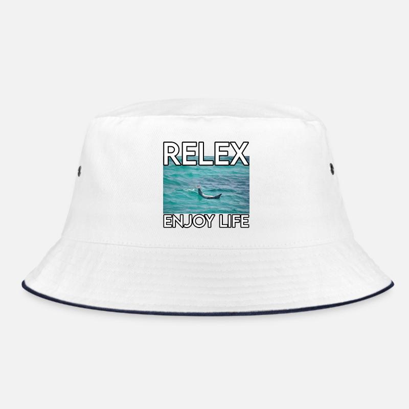 Relax am Meer – Lebensfreude Bucket Hat