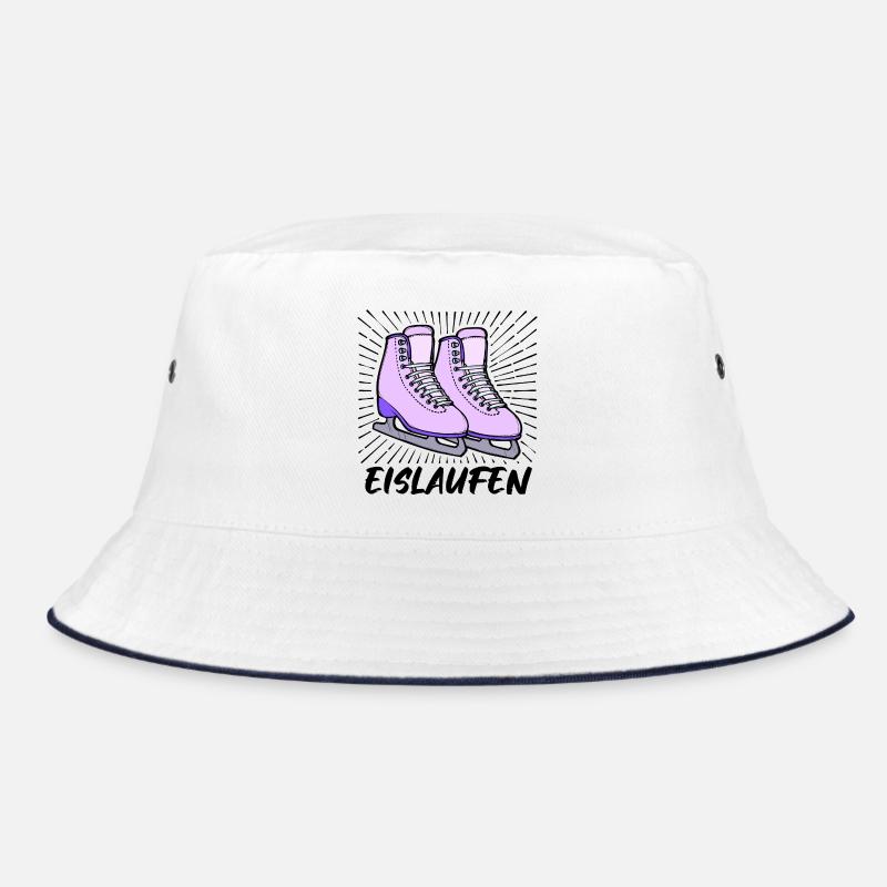Wintersport Schifahrer Eislaufen Eis Schifahren Bucket Hat
