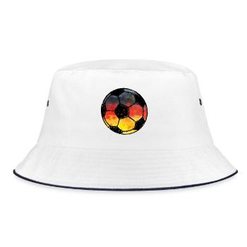 Football Allemagne - noir rouge or - Bob - blanc/marine - Devant