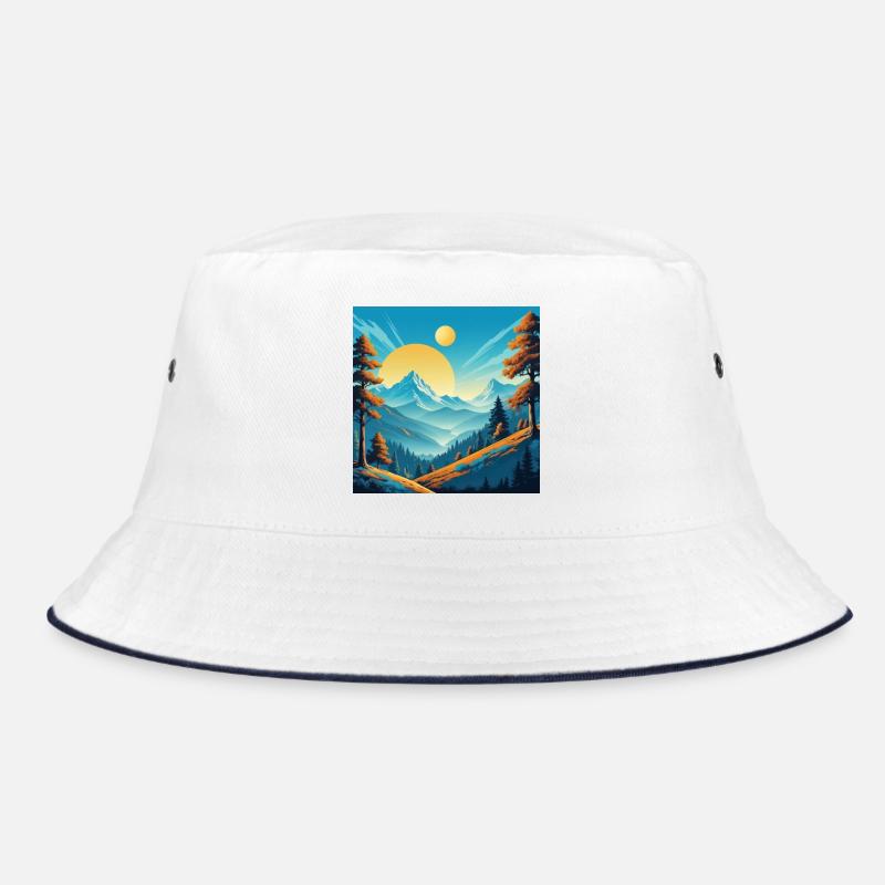 Zwei Sonnen Bucket Hat