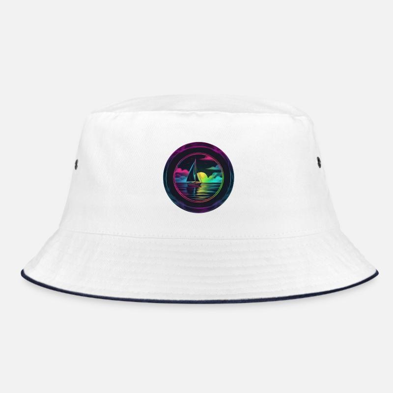 Neonsegler am Abendrot Bucket Hat