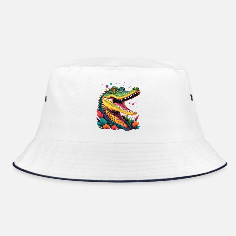 Krokodilkopf Bucket Hat