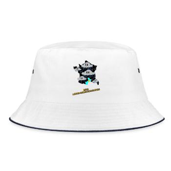 Languedoc Weather - Roussillonnaise - Bucket Hat - white/navy - Front