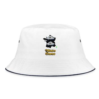 Wetter Korsika - Bucket Hat - Weiß/Navy - Vorne