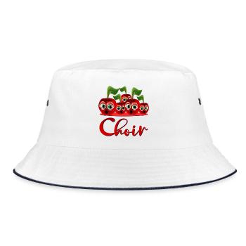 CERISES CHANTANTES - CHANTEUR DE CHŒUR - FRUITS - Bob - blanc/marine - Devant