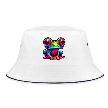 Grenouille - Bob - blanc/marine - Devant