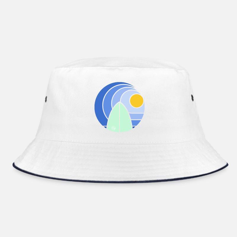 Surf Sundowner III (clean) Bucket Hat