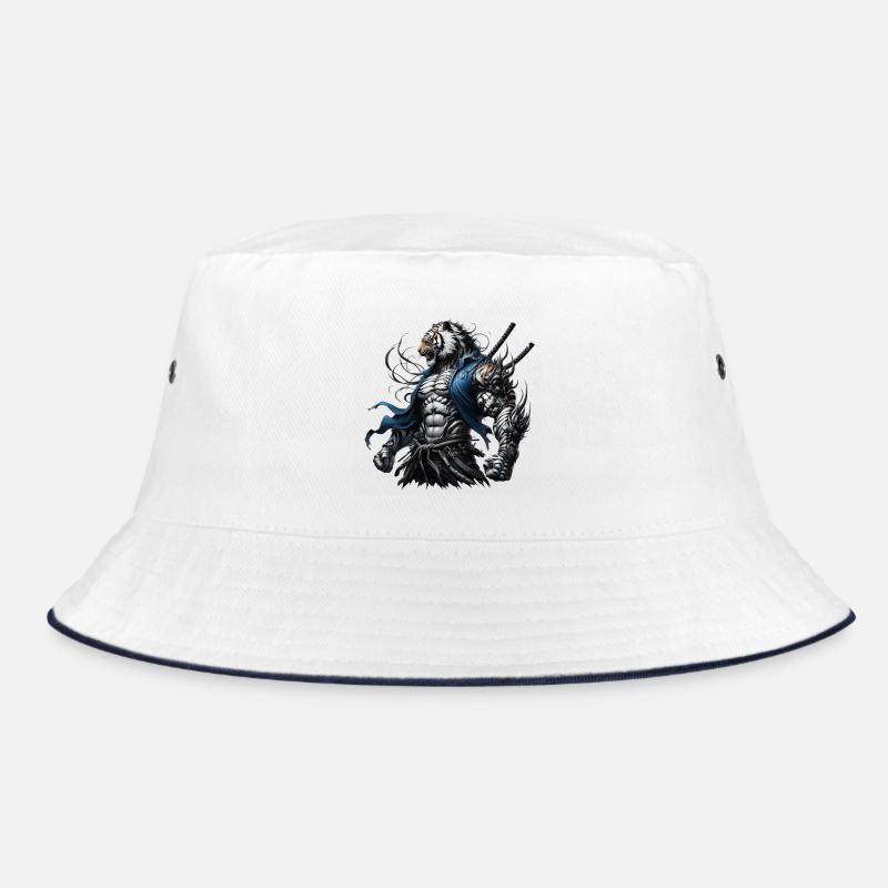 Samurai-Tiger Bucket Hat