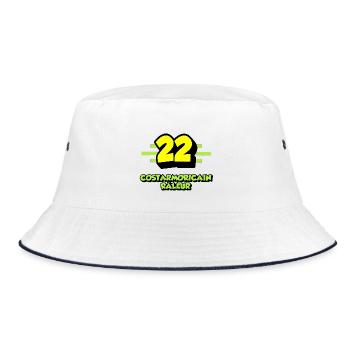 Complaining Costarmorican - Bucket Hat - white/navy - Front