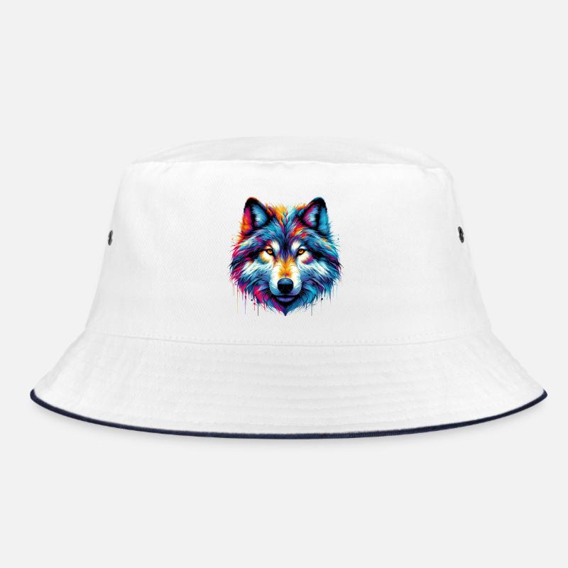 Wolf Bucket Hat