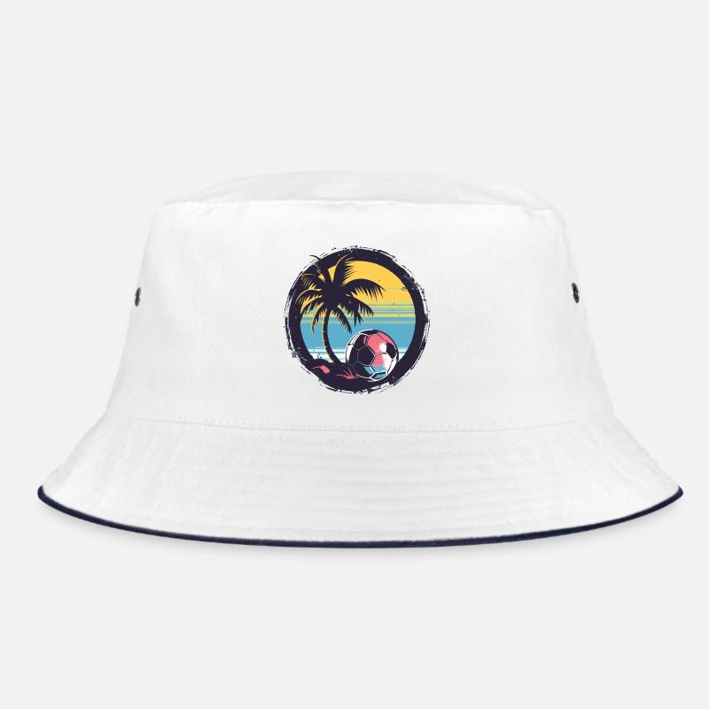 Fußball Zeichnung Bucket Hat