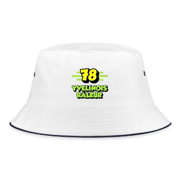 Complaining Yvelines - Bucket Hat - white/navy - Front