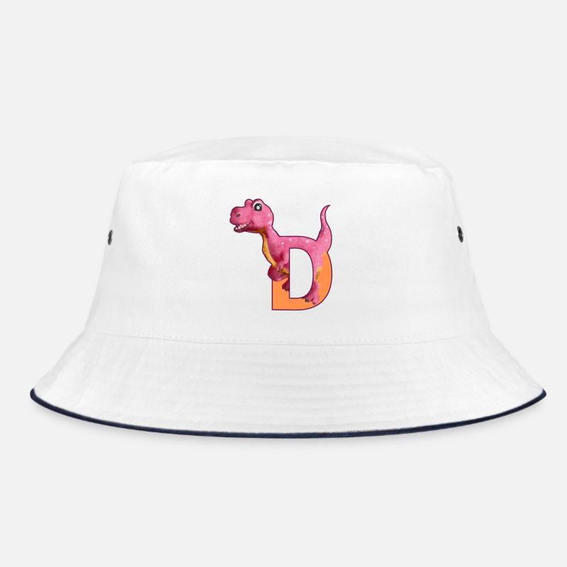 D - DINOSAUR, customizable Bucket Hat