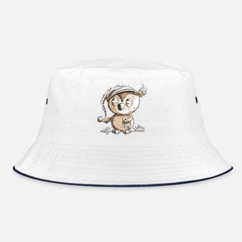 Kleine Nachteule Eule Bucket Hat