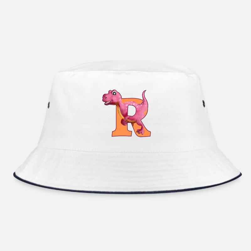 R - DINOSAUR, customizable Bucket Hat