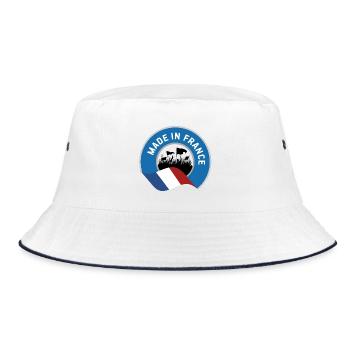 Made in France - Bob - blanc/marine - Devant
