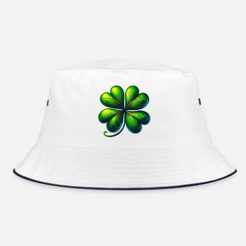 Vierblättriges Kleeblatt Bucket Hat