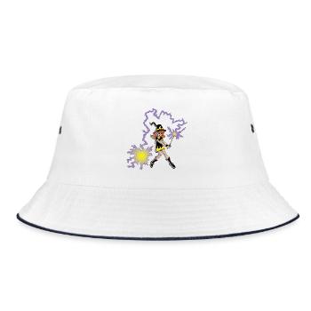 Apprentice Witch - Bucket Hat - white/navy - Front