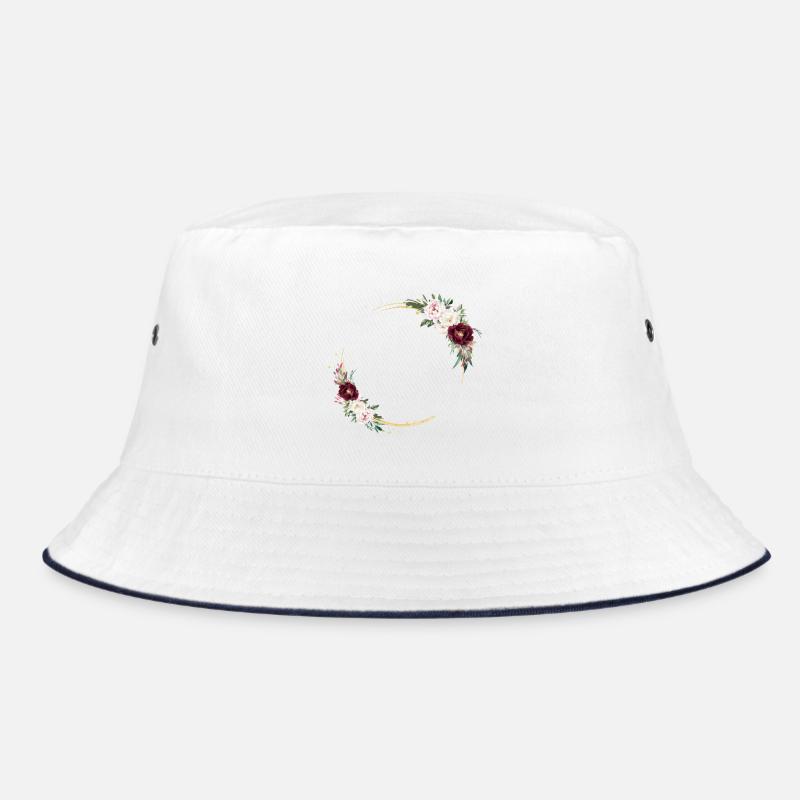 Flower circle customizable Bucket Hat