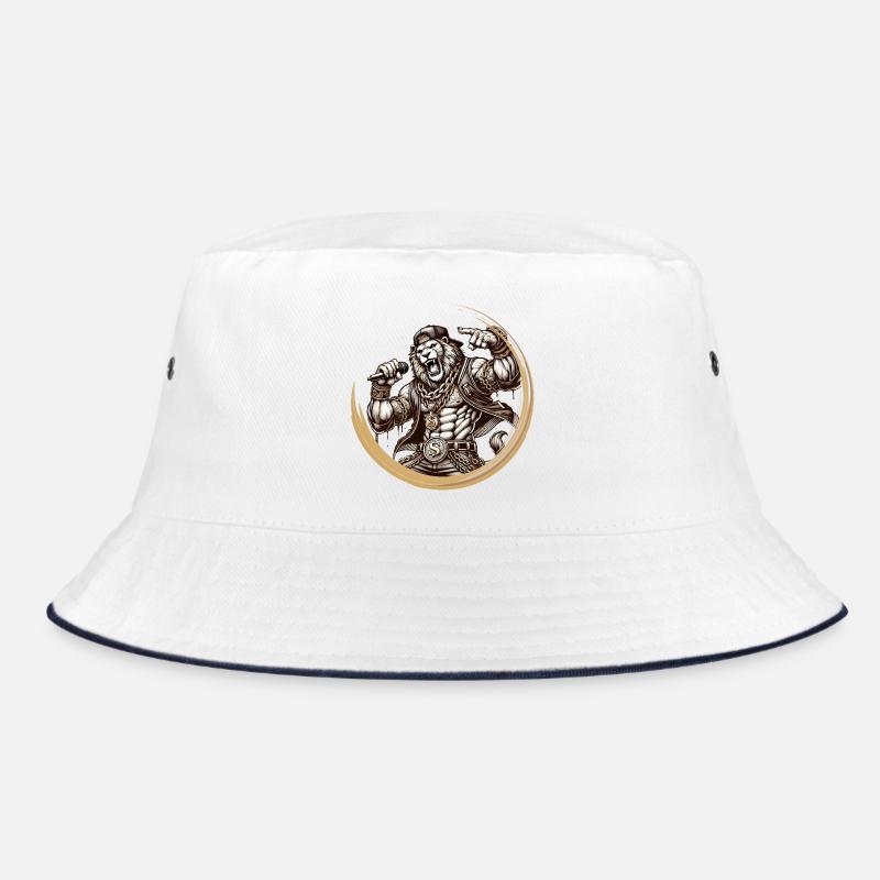 Löwe im Rapper-Style – Urbanes Design mit Power! Bucket Hat