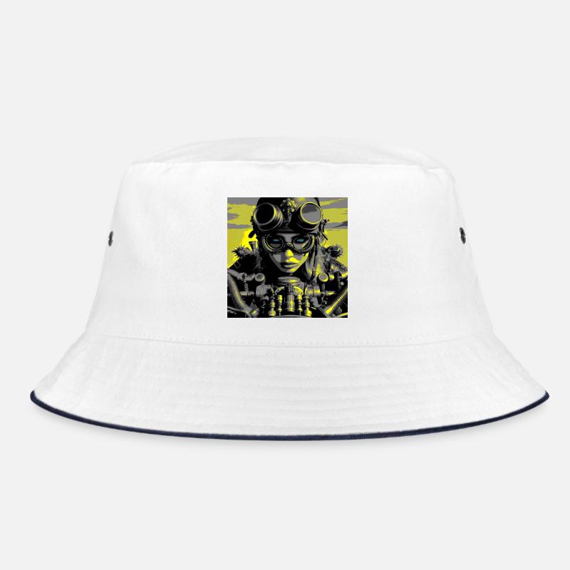 Steampunk Biker Bucket Hat