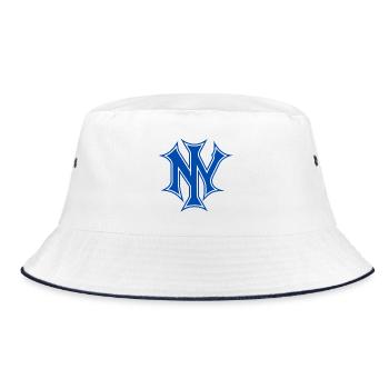Logo NYC Style Vibrant Design - Bob - blanc/marine - Devant