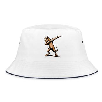 Cool Dabbing Dab Dance Camel avec lunettes de soleil - Bob - blanc/marine - Devant