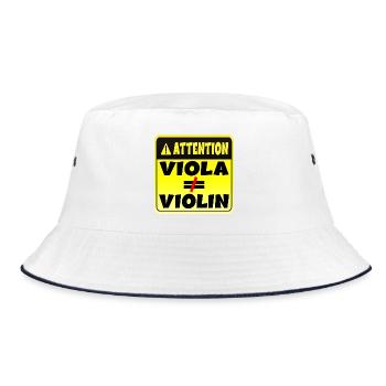 ATTENTION INSTRUMENT DE MUSIQUE ALTO VIOLON - Bob - blanc/marine - Devant