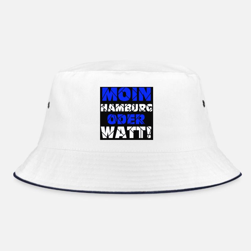 Hamburg , Moin oder watt (25) Bucket Hat