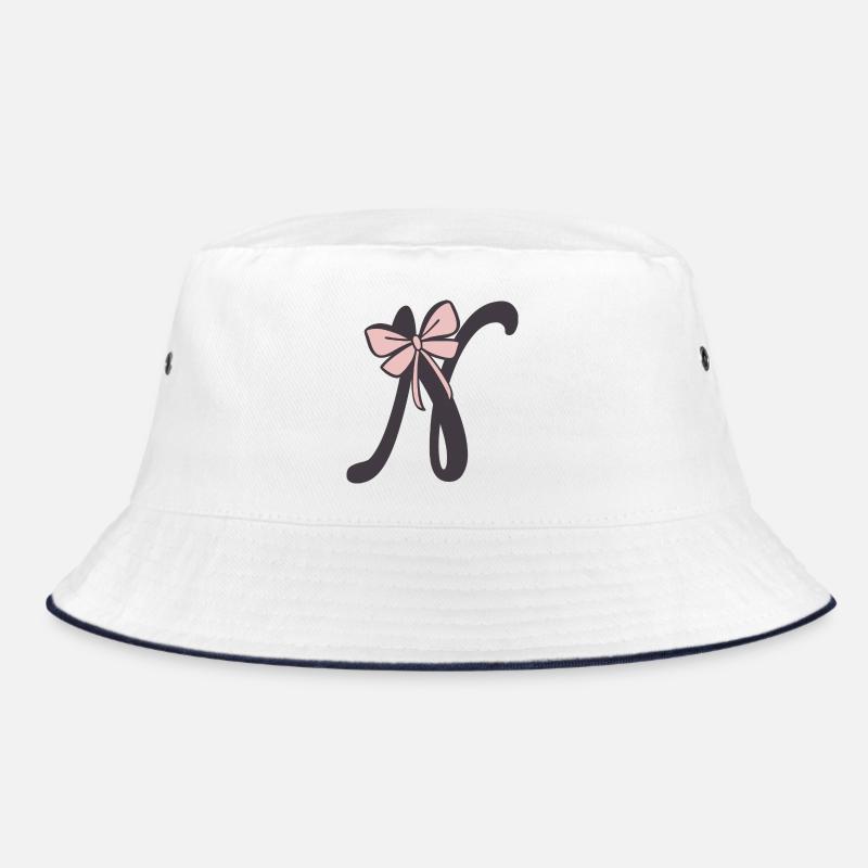 Anfangsbuchstabe N Schleifchen Bucket Hat