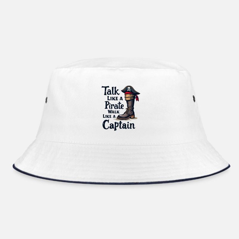 Talk Like a Pirate, Walk Like a Captain Bucket Hat