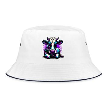 Vache - Bob - blanc/marine - Devant
