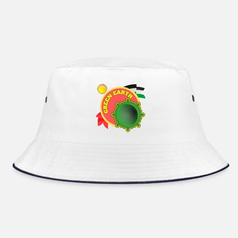 Grüne Erde Bucket Hat