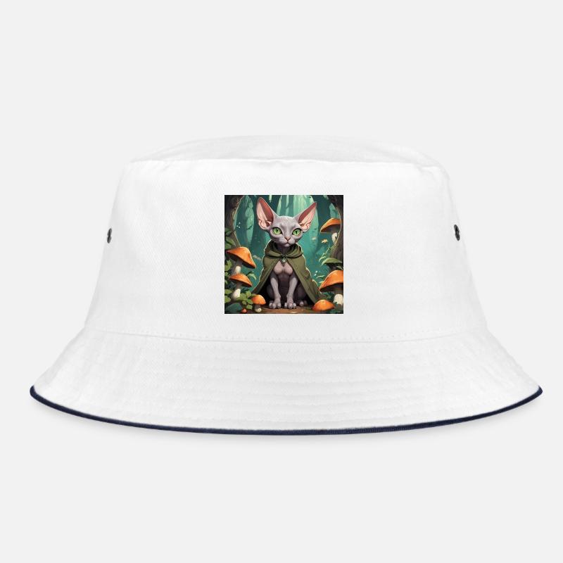 Goblin Sphynx Bucket Hat