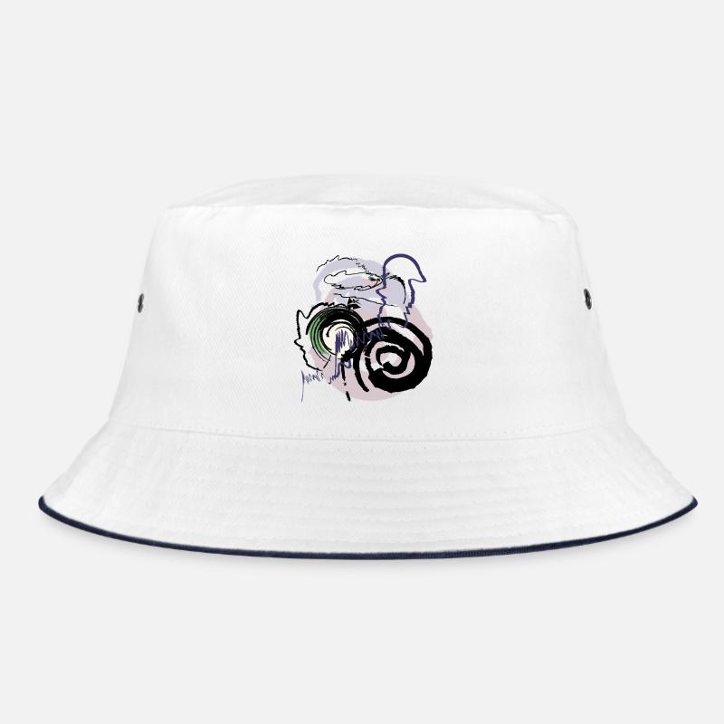 Abstraktes Muster Bucket Hat