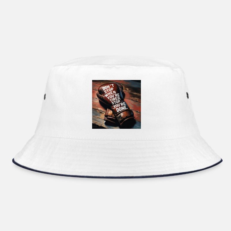 Kampfgeist auf Boxhandschuh Bucket Hat