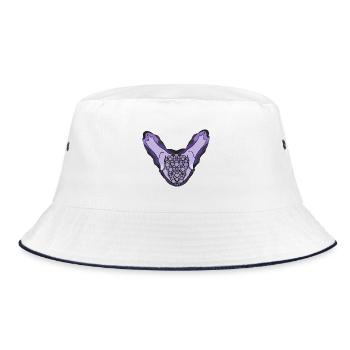 Delicious Grapes - Bucket Hat - white/navy - Front