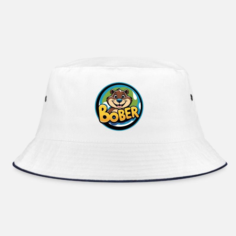 Bober - Bob - blanc/marine