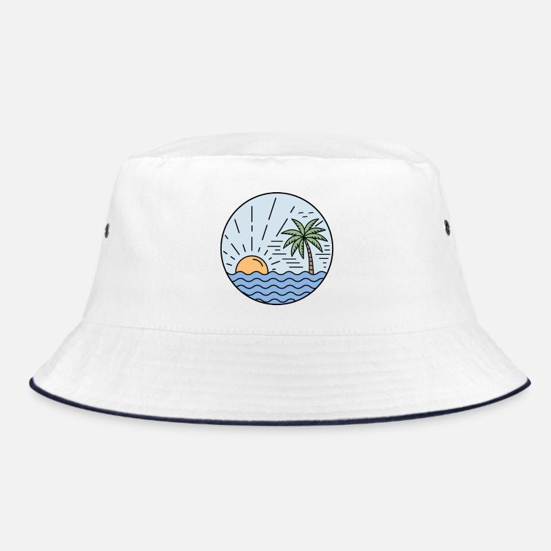 Sunset Circle Bucket Hat