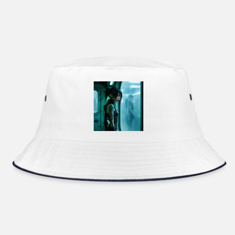 N-dless Nights: Captured Cyborg Bucket Hat