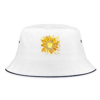 Sternentor Inspiration - Sonja Ariel von Staden - Bucket Hat - Weiß/Navy - Vorne