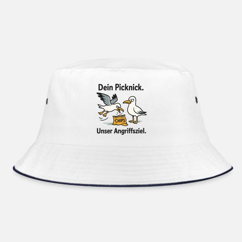 Dein Picknick Unser Angriffsziel Bucket Hat