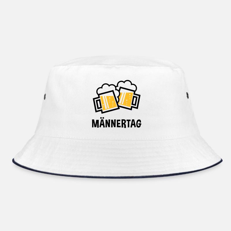 Männertag (Bier Prosit Bayrische Bierkrüge / 2C) Bucket Hat