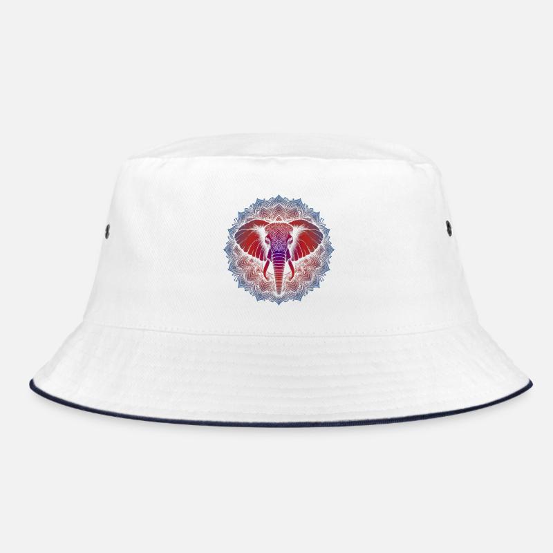 Trifecta Tugenden Mandala Bucket Hat