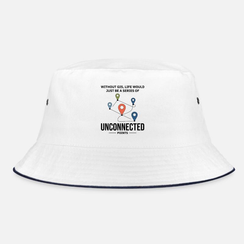 GIS Analyse von Karten ohne verbundene Punkte Bucket Hat