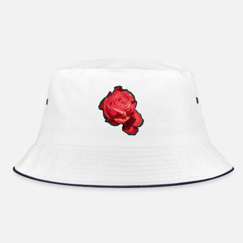 Rote Rose Bucket Hat